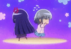 Anime Chase Chibi Cute Loop GIF