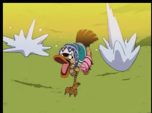 Anime Chicken Run GIF