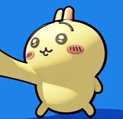 Anime Chiikawa Usagi Stance GIF