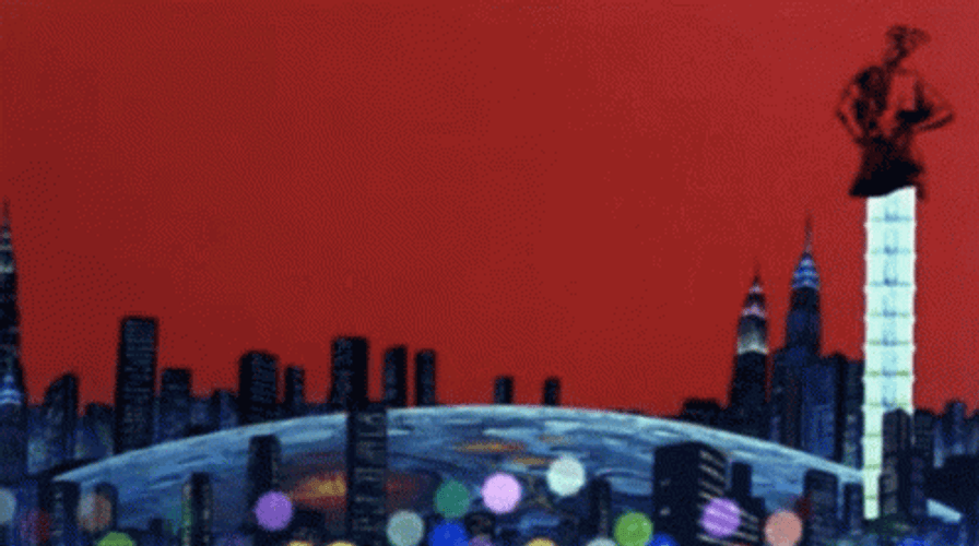 Anime City GIF