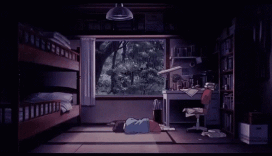 Anime City GIF