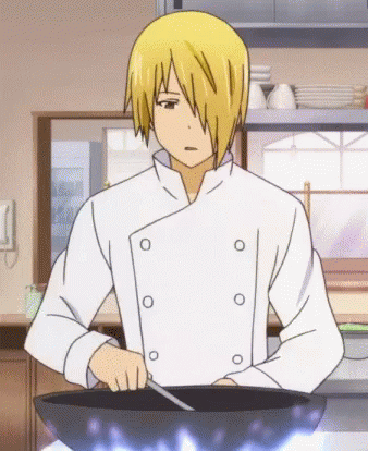 Anime Cooking Jun Sato Skill GIF