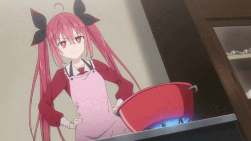 Anime Cooking Kotori Itsuka Fail GIF