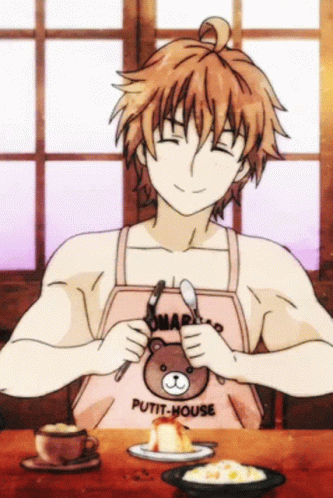 Anime Cooking Satoshi Isshiki Food Wars GIF