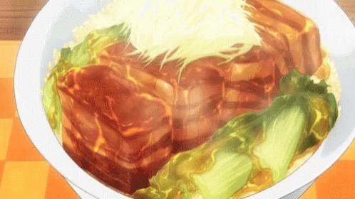 Anime Cooking Sparkling Yummy Ramen GIF
