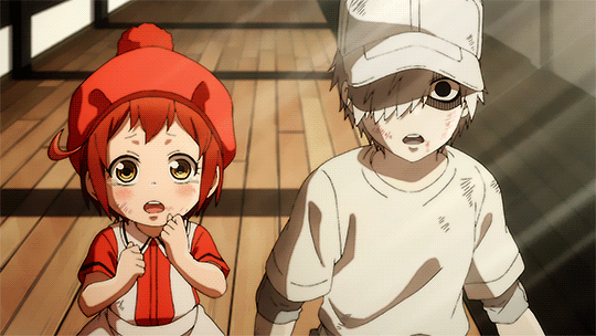 Anime Couple Cells And Neutrophil Crying GIF