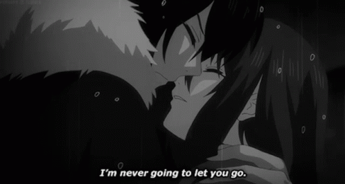 Anime Couple Never Let You Go GIF