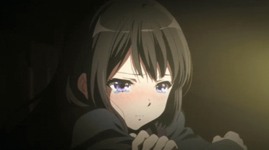 Anime Crying Reina Kousaka GIF