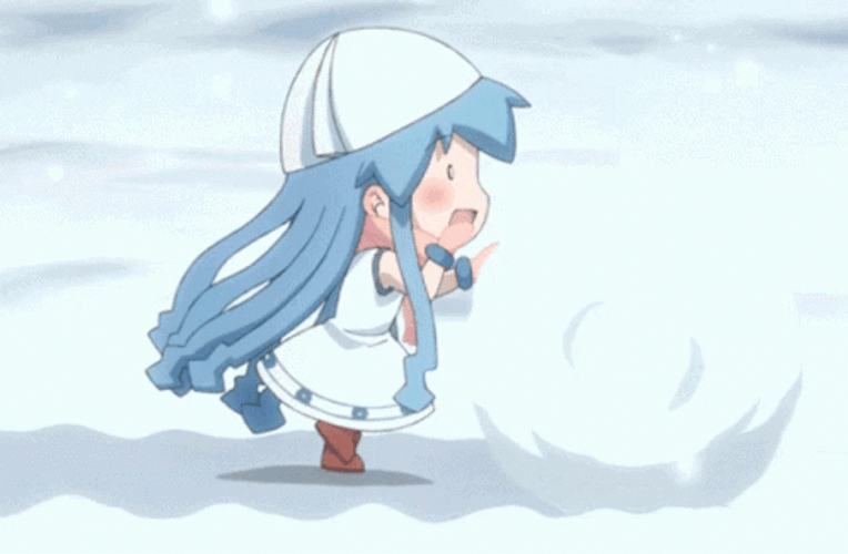 Snow Anime GIF - Snow Anime Winter - Discover & Share GIFs