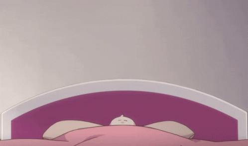 Anime Cute Girl Just Waking Up GIF