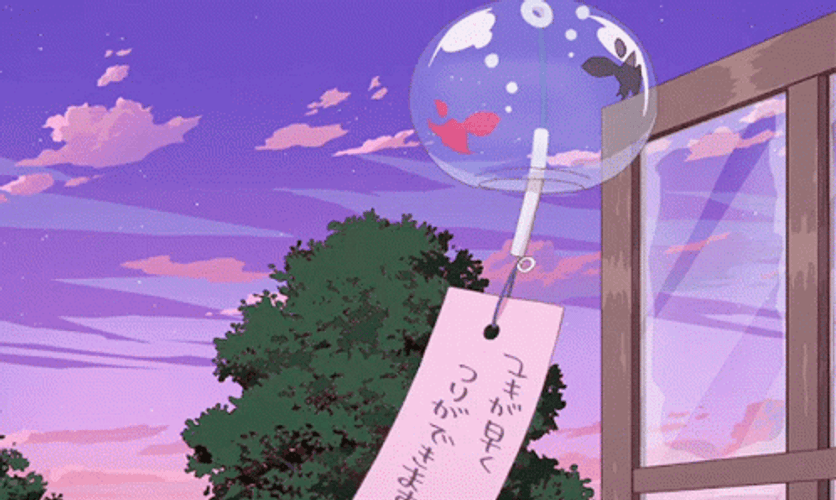 Anime Purple GIF - Anime Purple Clouds - Discover & Share GIFs