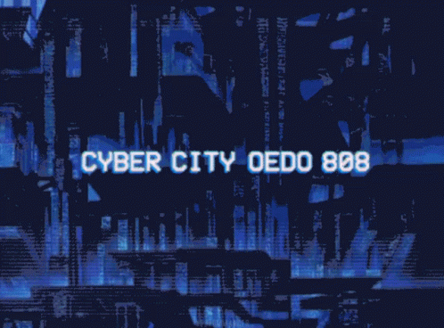 Anime Cyber City GIF