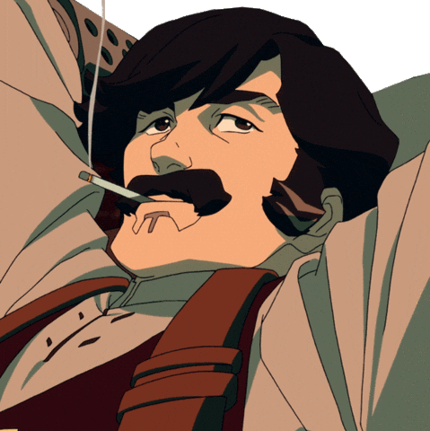 Anime Cyberpunk Edgerunners Falco Smoking GIF