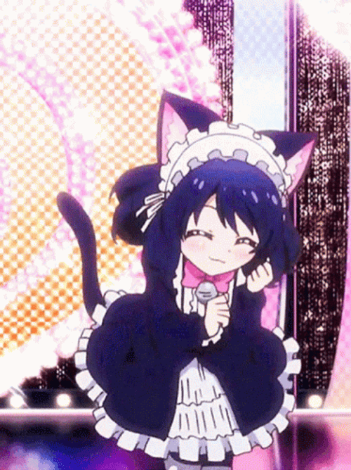 anime girl dancing meme on Make a GIF