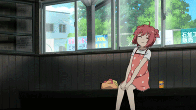 Anime Dancing Akaza Akari Yuru Yuri GIF
