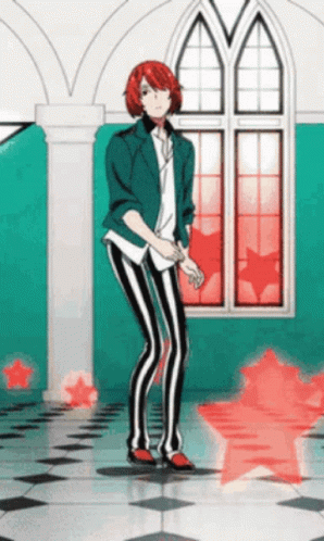 Anime Dancing Bishounen Tanteidan Fukuroi Michiru GIF