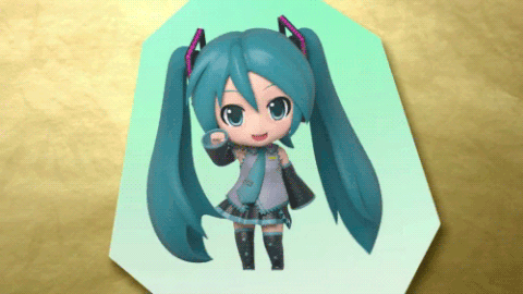 Anime Dancing Vocaloid Hatsune Miku GIF