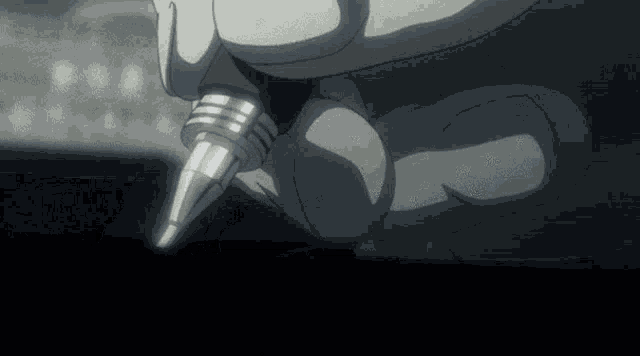 Anime Death Note L Writing GIF