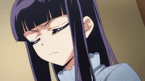 Anime Disgust GIF