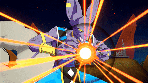 Anime Dragon Ball Beerus Powerful Cataclysmic Orb GIF