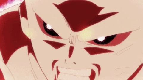 Anime Dragon Ball Jiren Power Impact Blast GIF