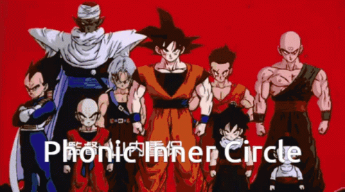 Anime Dragon Ball Phonic Inner Circle GIF