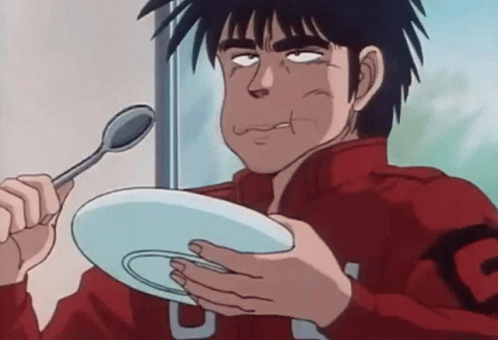 Anime Eating Gunma Akagi Noboru Rokuda GIF