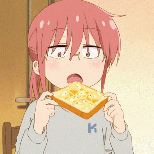 Anime Eating Kobayashi San Dragon Maid GIF