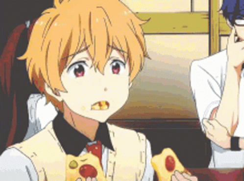 Anime Eating Nagisa Hazuki Free GIF