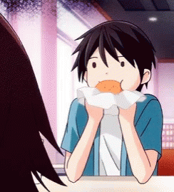 Anime Eating Shinnosuke Toudou Junjou Romantica GIF