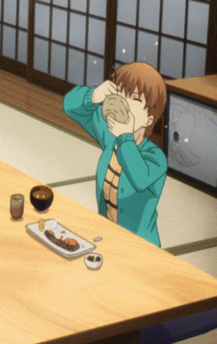Anime Eating Taiga Fujimura Fate Zero GIF