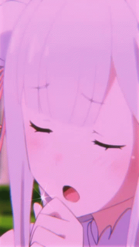 Anime Edit Re Zero Emilia GIF