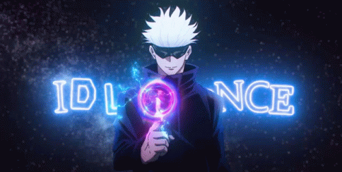 Anime Edit Gojo Satoru GIF