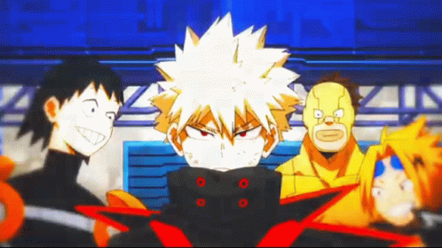Anime Edit Bakugo Katsuki GIF