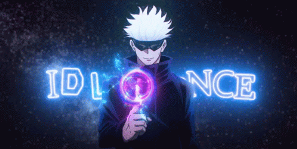 Anime Edit Gojo Satoru GIF