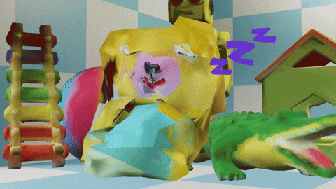 Anime Fell Asleep GIF