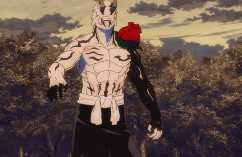 Anime Fighting Aoi Todo Jujutsu Kaisen GIF