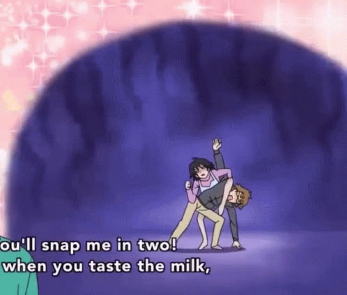 Anime Fighting Sana And Akito GIF