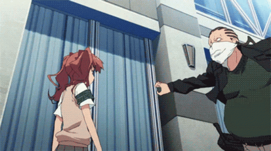 Anime Fighting Kuroko Shirai GIF
