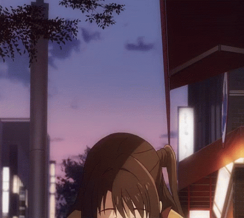 Uzuki Shimamura Holding Bouquet Anime Flower GIF