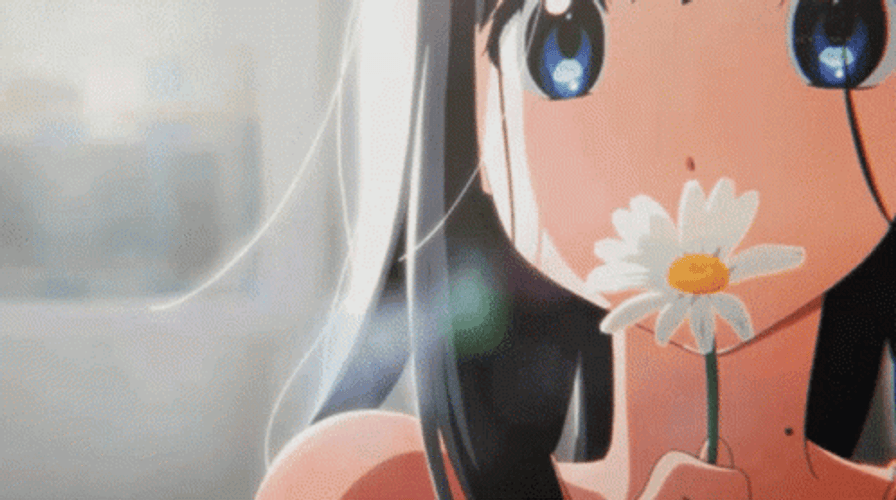 Anime Flower GIF