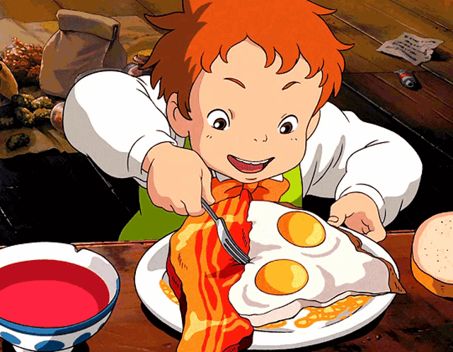 Anime Food Young Boy GIF