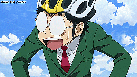 Anime Funny Biking Boy GIF
