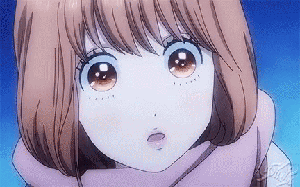 Anime Girl Close Up with Scarf