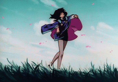 Anime Girl Dancing Sakura GIF