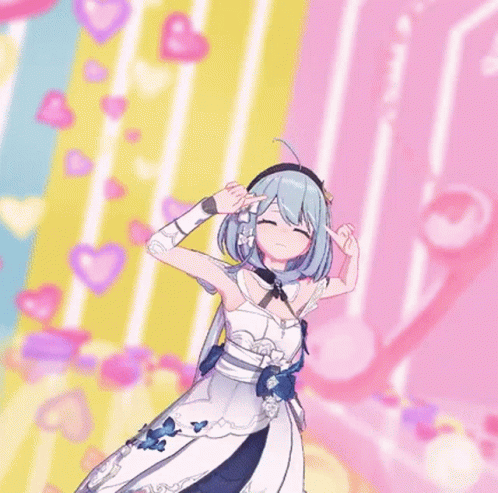 Anime Girl Dancing Honkai Impact 3rd GIF