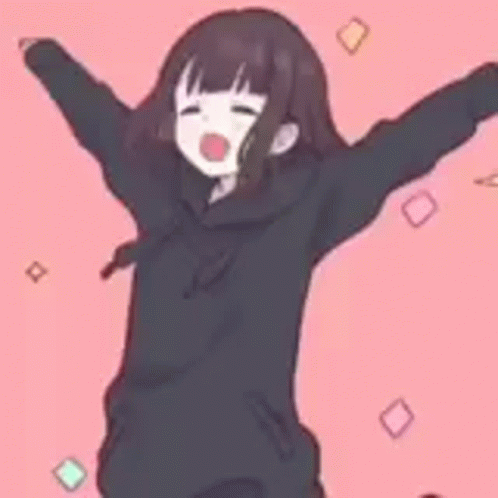 Anime Girl Dancing Kurumi GIF