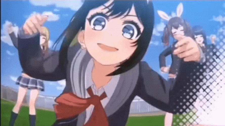 Anime Girl Dancing D4dj Magnolia GIF