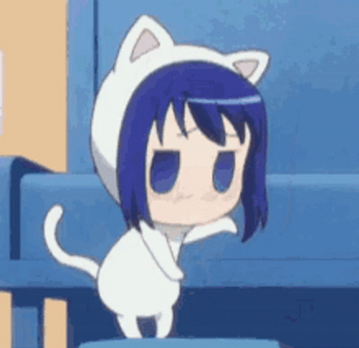 Anime Girl Dancing Hiiragi GIF