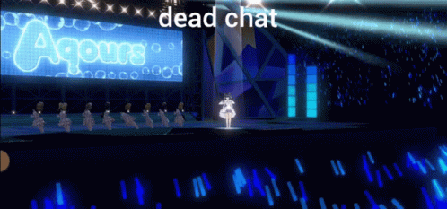 Anime Girl Dead Chat Performance GIF